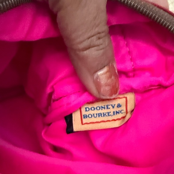 Dooney & Bourke Red and Brown Crossbody Bag - Picture 2 of 6